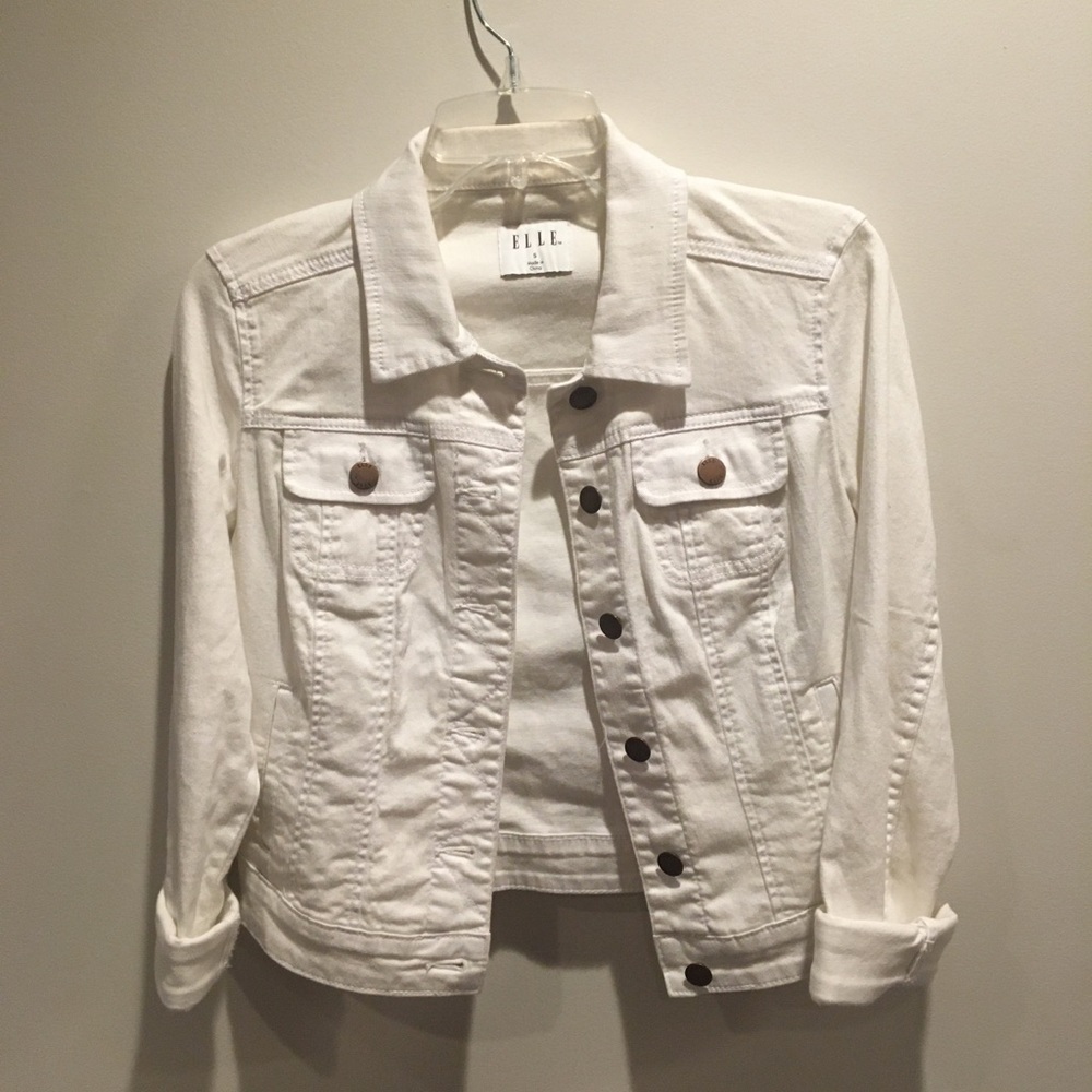White Denim Jacket